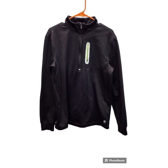 Men's FILA Sport performance quarter zip fleece pullover - Picture 2 of 6
